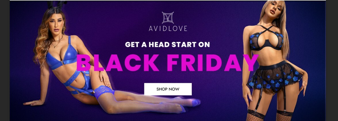 Avidlove Presents Exciting Black Friday & Cyber Monday Deals on