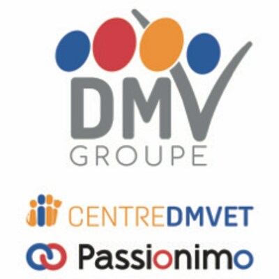 Logo du Groupe DMV (Groupe Dimension Multi Vtrinaire) (Groupe CNW/Le Groupe DMV)