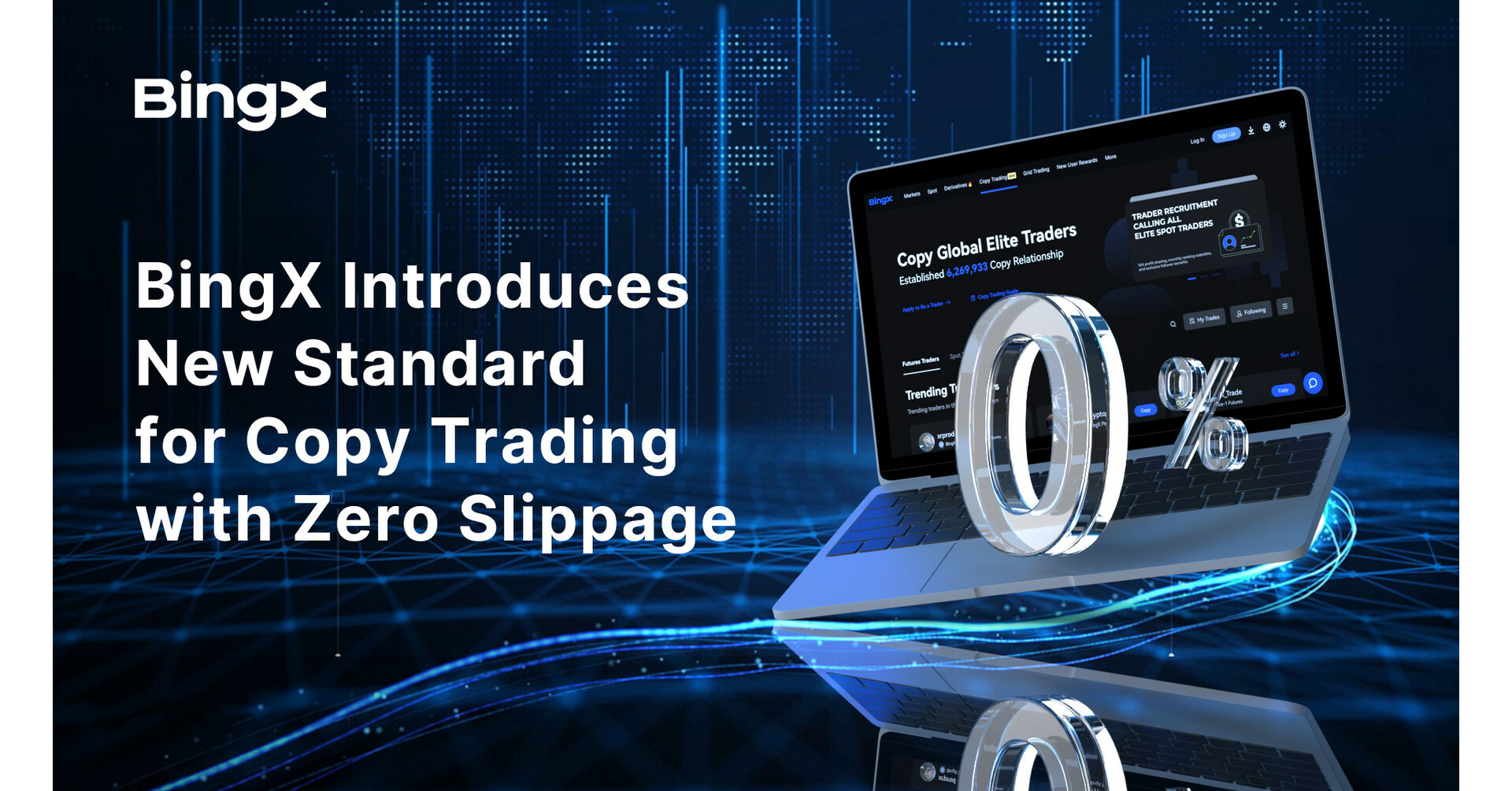 BingX推出0滑點跟單交易
