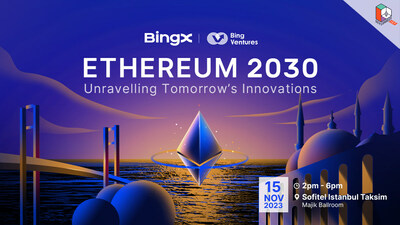 BingX Hosts Ethereum 2030 at Devconnect Istanbul (PRNewsfoto/BingX)