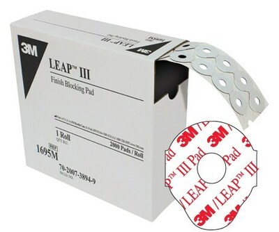LEAP III pads are blocking pads, also known as edging pads, that are used when edging lenses in the finishing department of optical wholesale labs and optical retailers.