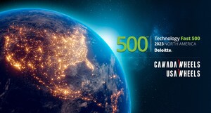 CanadaWheels ranks as one of the Fastest-Growing Companies in North America on the 2023 Deloitte Technology Fast 500™