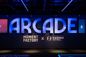 ARcade par Moment Factory s'installe au Casino de Montréal