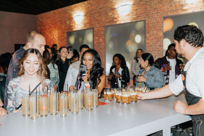 Guests at the Bulleit Limitless Lounge