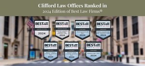 Clifford Law Offices Ranked in 2024 Edition of Best Law Firms®