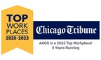 AAOS Earns Fourth Consecutive Top Workplace Award from Chicago Tribune