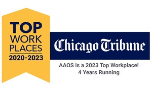 AAOS Earns Fourth Consecutive Top Workplace Award from Chicago Tribune