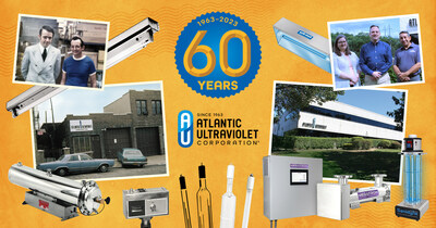 Atlantic Ultraviolet Corporation® Celebrates 60 Years of Business in the Germicidal Ultraviolet Industry