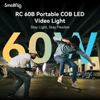 SmallRig Introduces the RC 60B Portable COB LED Video Light for creators on the go