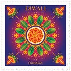 Un nouveau timbre annonce l'arrivée de Diwali
