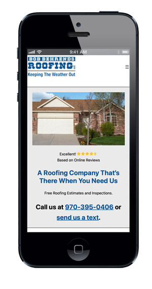 Coloradans get roofing help quicker thanks to Bob Behrends Roofing's new texting feature