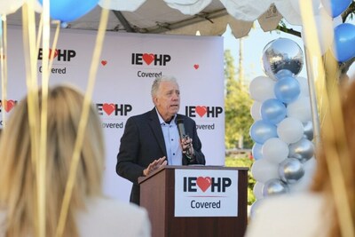 Kevin McKeever, Covered California’s chief deputy executive director, speaks at Inland Empire Health Plan’s (IEHP) Covered California Kick-off Celebration on Nov. 2 in San Bernardino.
