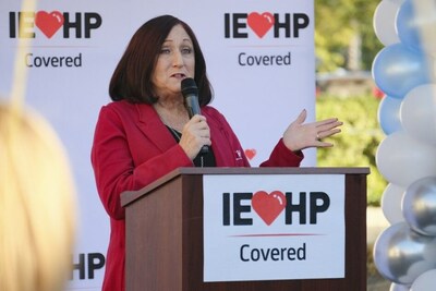 Inland Empire Health Plan and Covered California leaders spoke at the Nov. 2, celebration, including Karen Spiegel, chair of IEHP’s Governing Board and Riverside County Second District Supervisor.