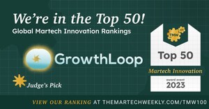 Martech Weekly Announces Its Inaugural List of Most Innovative Companies in Marketing Technology--the TMW 100