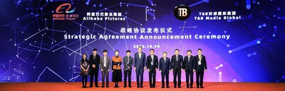 Alibaba and T&B Media Global Announce Partnership to Redefine the Thai - Chinese Entertainment Industry (PRNewsfoto/T&B Media Global)