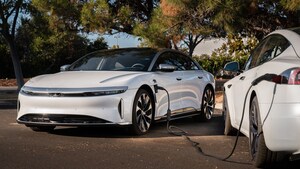 Introducing RangeXchange, an Innovative New Feature Enabling the Lucid Air to Directly Charge Other Electric Vehicles