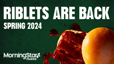 The internet-demanded MorningStar Farms® Riblets makes a comeback in 2024