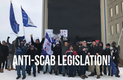 IAM Canada Applauds Anti-Scab Legislation! (CNW Group/IAMAW Canada)