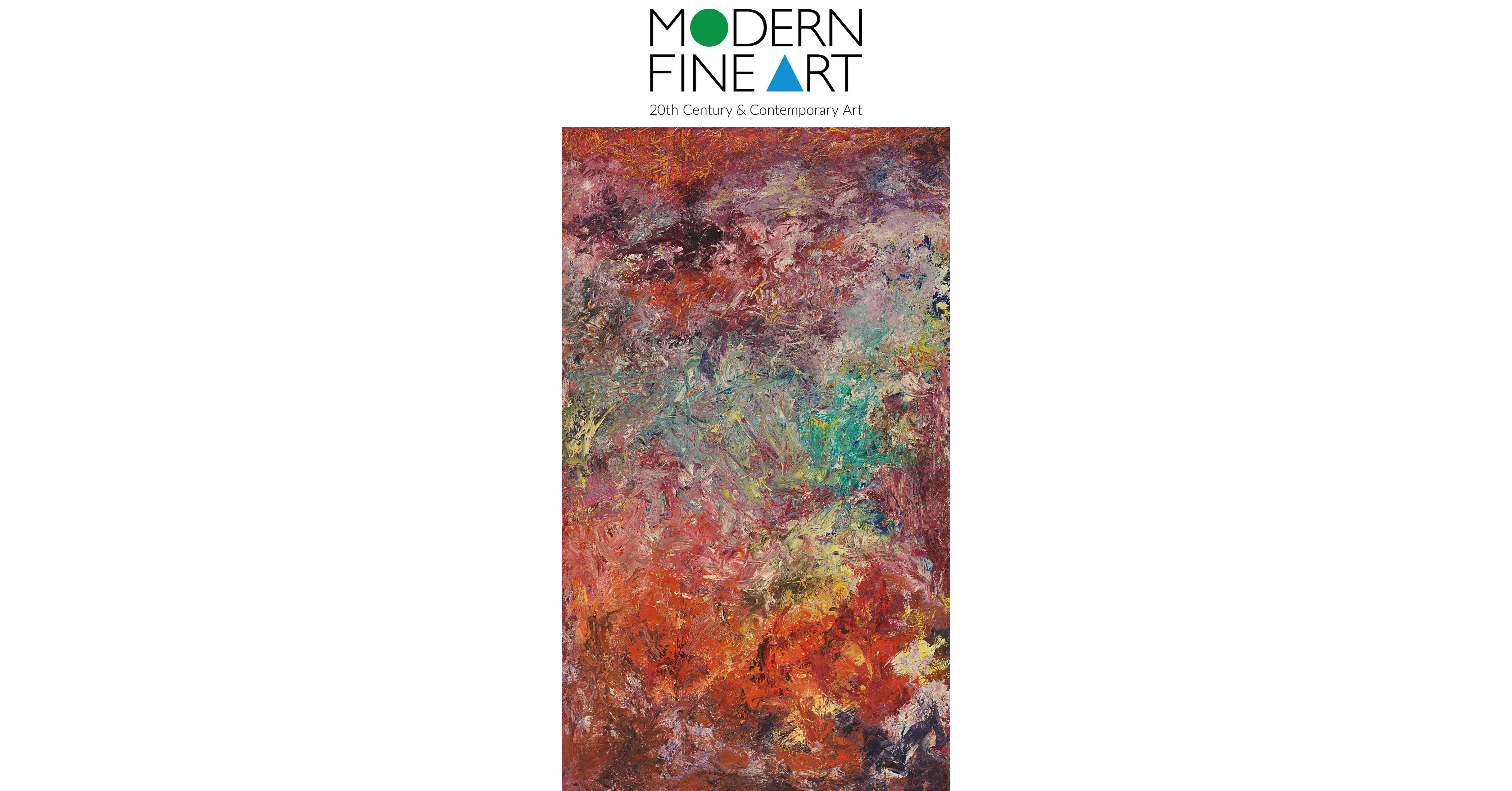 CLOUDS & HORIZONS: exhibition of paintings by Jon Schueler and Martyn Brewster