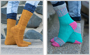 Knotions Magazine Embraces the Cozy Season with Never Before Published Sock Designs