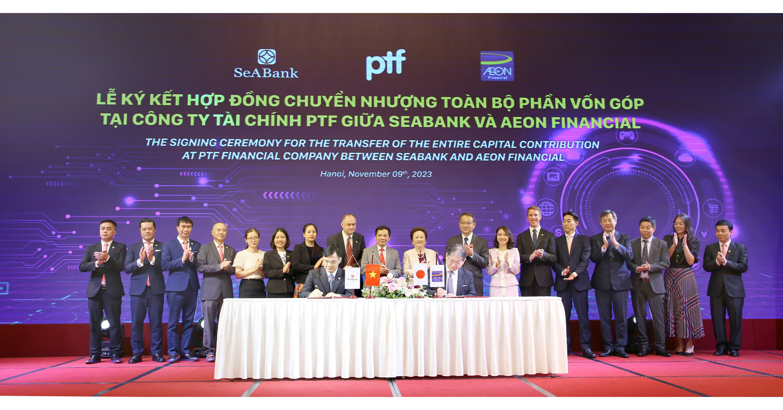 SeABank and AEON Financial have signed a transfer contract for PTF Financial Company valued at 176.6 million USD SeABank and AEON Financial have signed a transfer contract for PTF Financial Company valued at 176.6 million USD