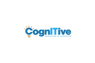 The word "cognitive" is spelled. The I and T letters are capitalized, and are colored a brighter shade than the rest of the word