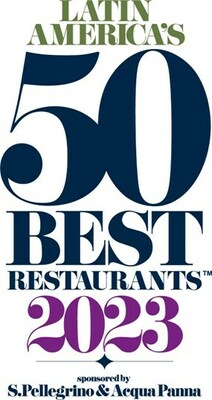 Latin America's 50 Best Restaurants 2023 Logo (PRNewsfoto/50 Best)