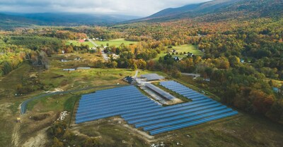 Madison Energy Infrastructure's Community Solar Project in Clarksburg, Massachusetts.