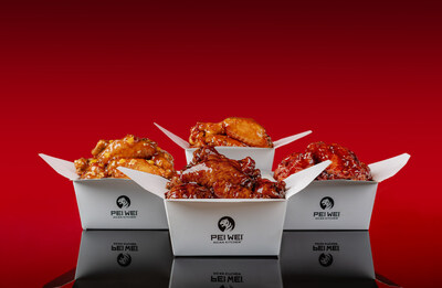 Flavor flies high with Pei Wei's Honey Sriracha Wings, Sticky Wings, Spicy Korean BBQ Wings, and Mango Habanero Wings!