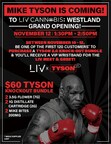 Boxing legend Mike Tyson to help celebrate LIV Cannabis: Westland grand opening