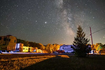 Hy-land Court RV Park and Campground is a suggested campground in the clear sky sanctuary of Ellison Bay, WI