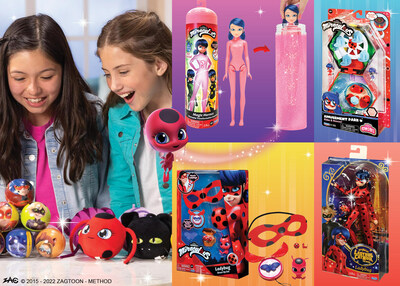 The holiday season promises to be "Miraculous™" with all new products for fans of the popular animated series ZAG Heroez "Miraculous™ - Tales of Ladybug & Cat Noir" and the blockbuster animated feature, "Miraculous: Ladybug & Cat Noir, The Movie."