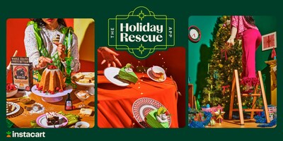 Instacart is taking a full-funnel approach with “The Holiday Rescue App” integrated campaign.