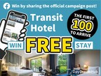 DayDreamHub.com, a day use booking site, is offering 100 free transit hotel stays.