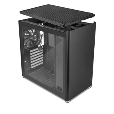 YEYIAN Gaming HUSSAR PLUS Mid Tower Gaming PC Case_Black_picture3