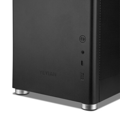 YEYIAN Gaming HUSSAR PLUS Mid Tower Gaming PC Case_Black_picture4