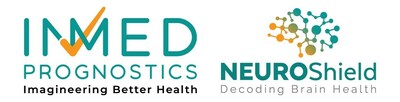 In-Med Prognostics, Inc. and NeuroShield logos