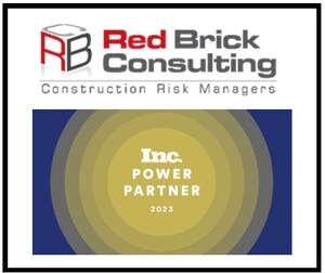 Inc. Names Red Brick Consulting as a 2023 Power Partner Award Winner for Outstanding Support of the Construction Industry.