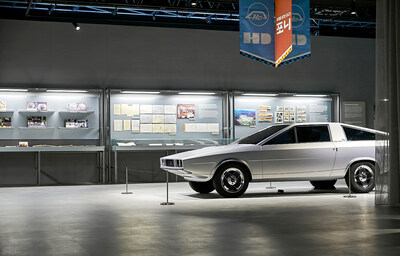 Restored Pony Coupe Concept (PRNewsfoto/Hyundai Motor Company)