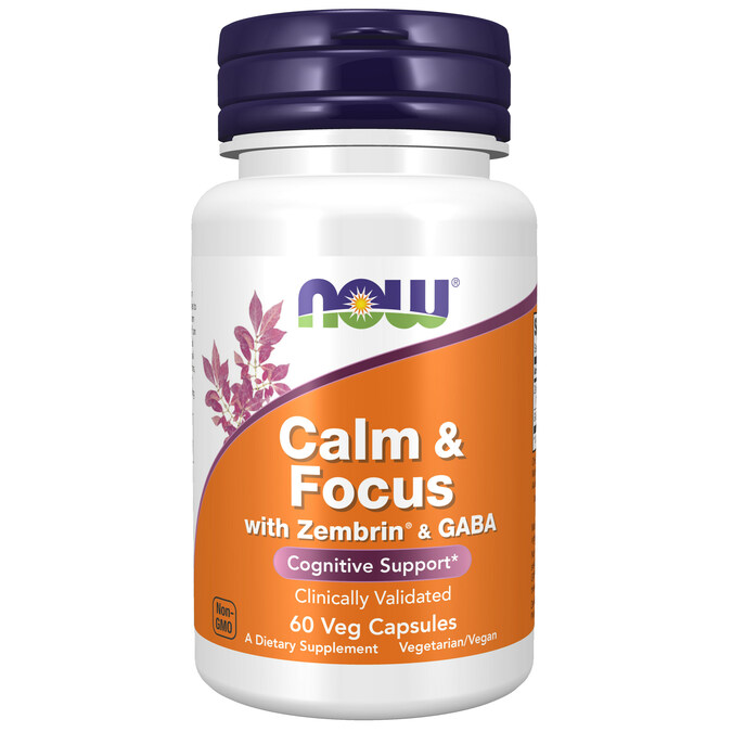 NOW® Launches Calm & Focus with Zembrin® & GABA Dietary Supplement for Cognitive Support - Vimarsana News