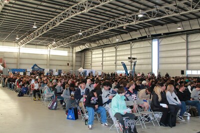 Over 1,000 students attend the 2023 Aviation Education & Career Expo at ProJet Aviation