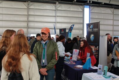 Students explore careers in aviation at the 2023 Aviation Education & Career Expo at ProJet Aviation