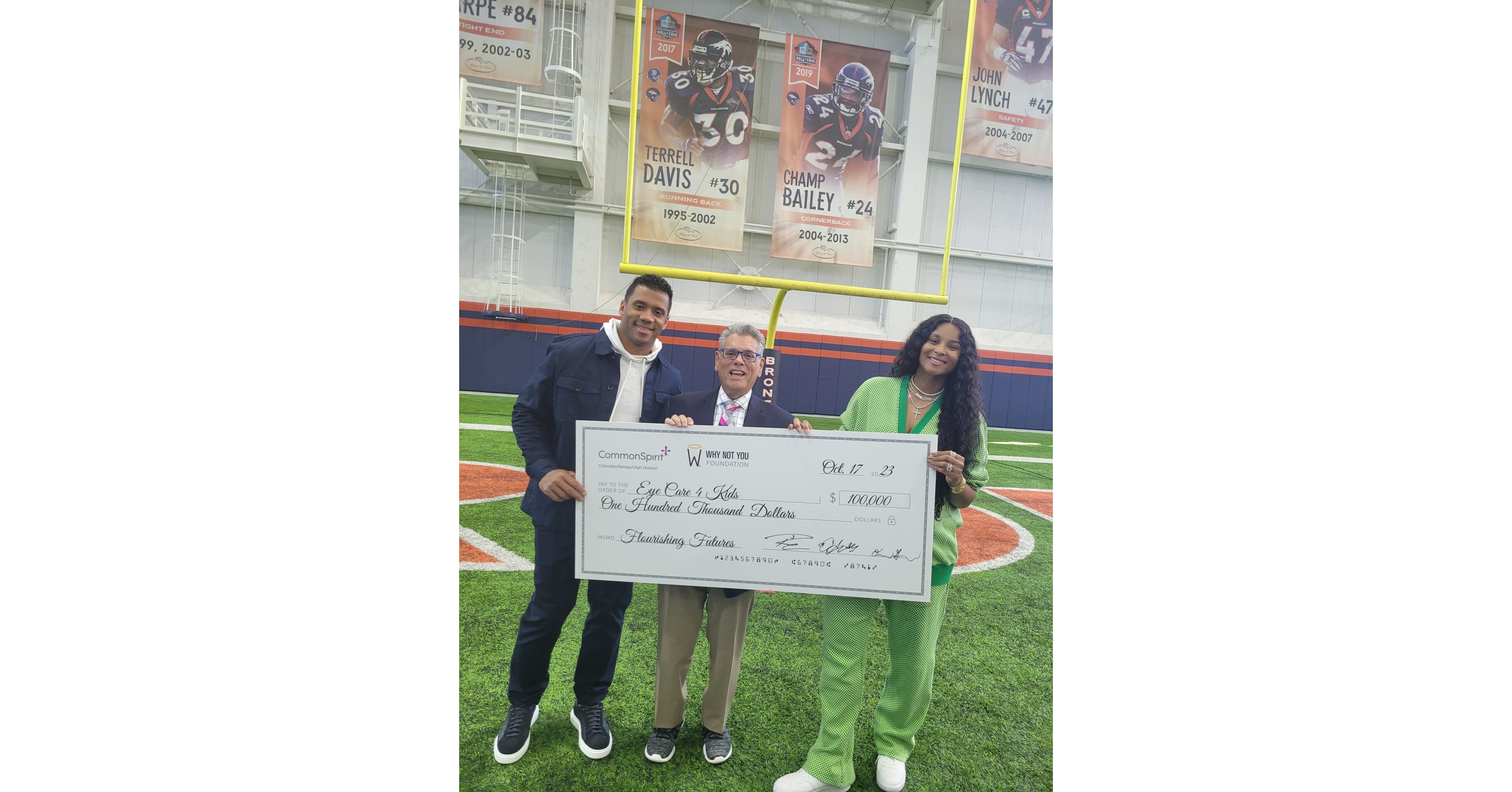 Eyecare4kids receives 100 000 grant from the why not you foundation