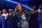 Jekalyn Carr performs with The Players Choir on Best of Super Bowl Gospel Celebration