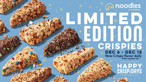 Noodles &amp; Company Unveils Seven Surprise Holiday-Themed Crispy Flavors in CrispiDays Campaign