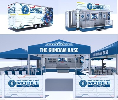 BANDAI NAMCO TOYS & COLLECTIBLES AMERICA IS HEADED CROSS COUNTRY WITH THE GUNDAM BASE MOBILE USA TOUR (CNW Group/Bandai Namco Toys & Collectibles America Inc.)