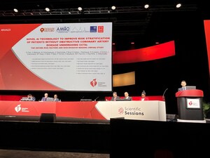 American Heart Association Late-Breaking Science Presentation Reveals Majority of Adverse Cardiac Events Occur Among Patients Without Obstructive Coronary Artery Disease but Risks Are Detectable by Novel AI
