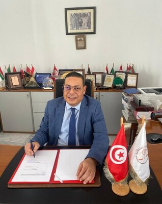 Le prsident de l'Ordre des experts comptables de Tunisie, M. Walid Ben Salah (Groupe CNW/Ordre des comptables professionnels agrs du Qubec)