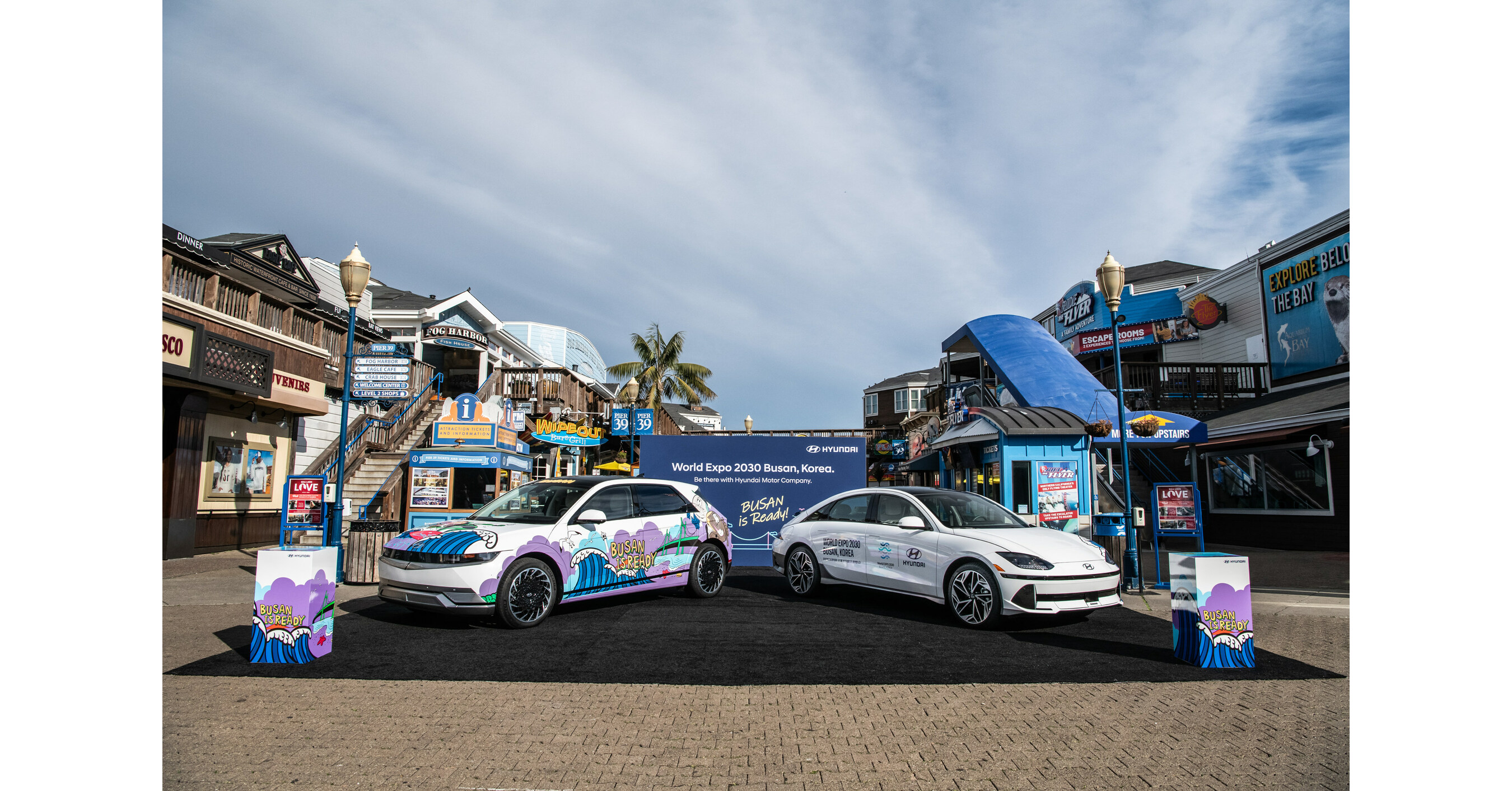 Die Hyundai Motor Group bringt Kunstautos nach San Francisco und stärkt damit Busans Bewerbung um die Ausrichtung der Weltausstellung 2030