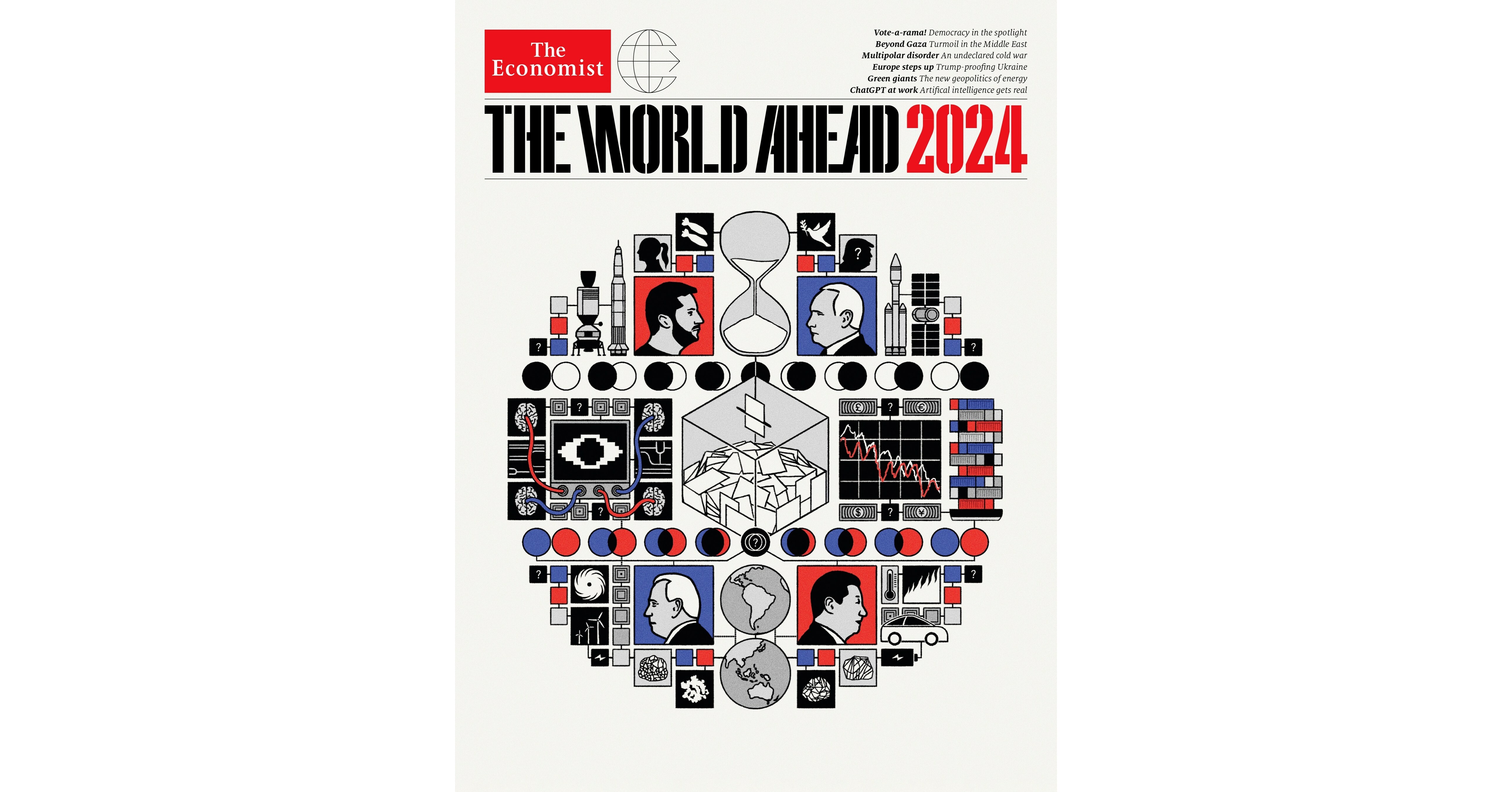 Обложка журнала экономист 2024. Economist 2024 новая обложка. The Economist 2024 обложка расшифровка. Предсказания Ротшильдов на 2024.